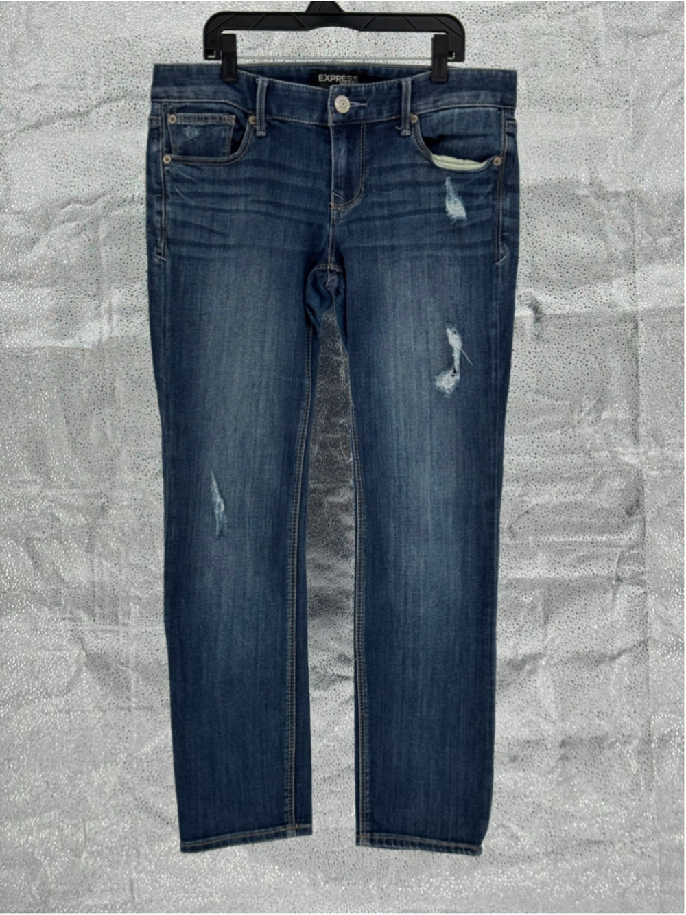 Women's Express Stella Skinny Jeans Blue Size 6P